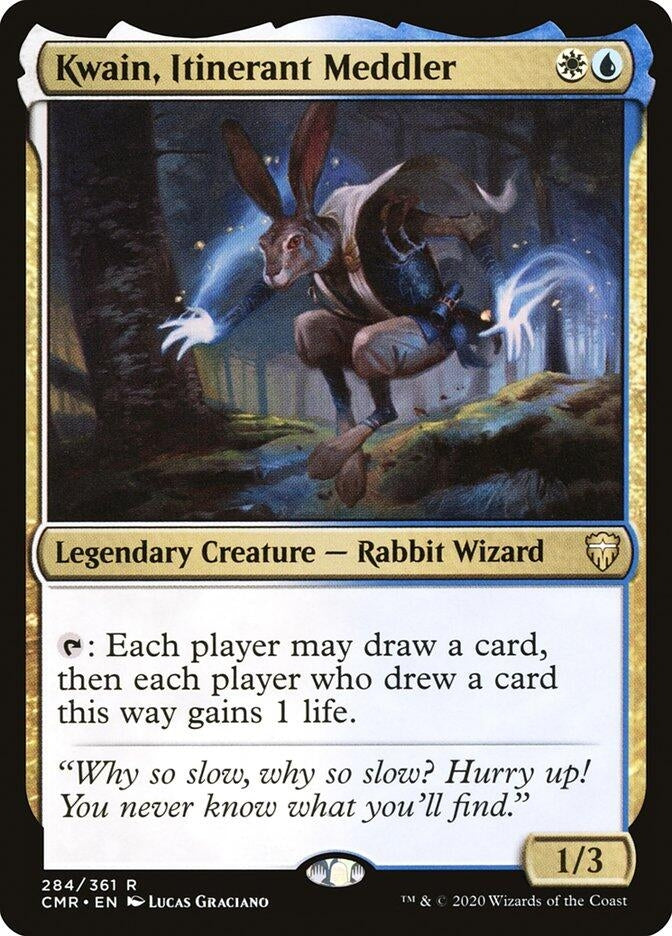 Kwain Itinerant Meddler (284) [CMR] - MTG Single