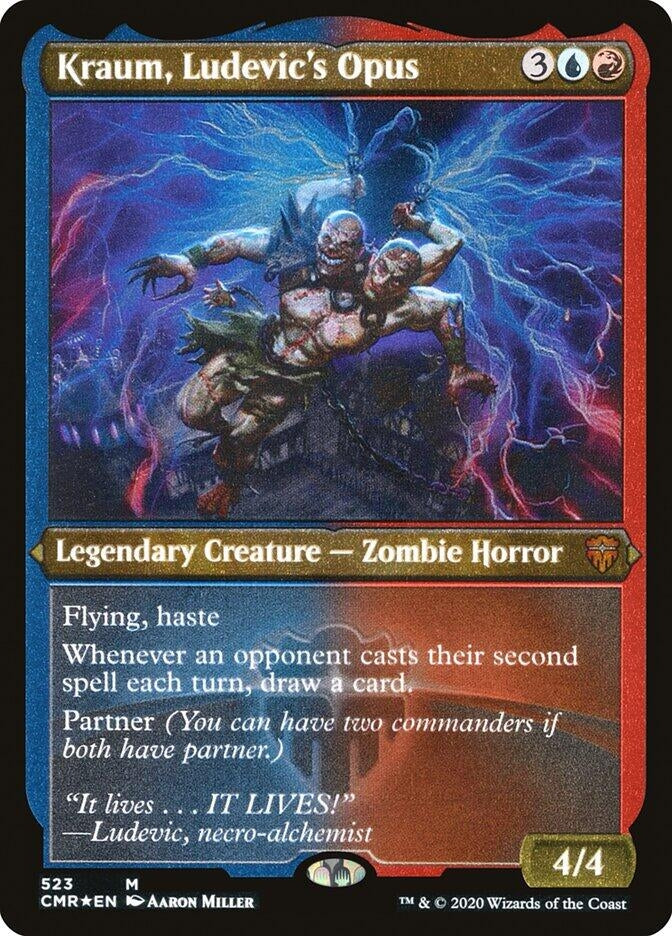 Kraum Ludevic’s Opus (Foil Etched) (523) [CMR] - MTG Single