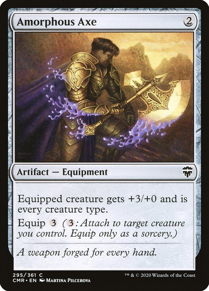 Amorphous Axe (295) [CMR] - MTG Single