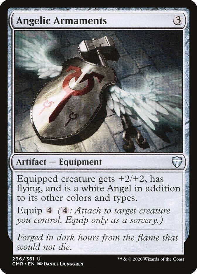 Angelic Armaments (296) [CMR] - MTG Single