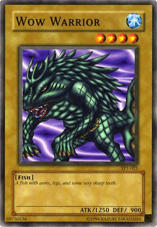 Wow Warrior (1021) - YuGiOh Single