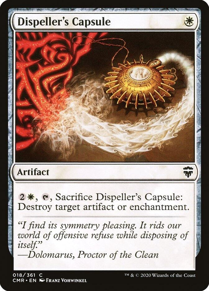 Dispeller’s Capsule (18) [CMR] - MTG Single