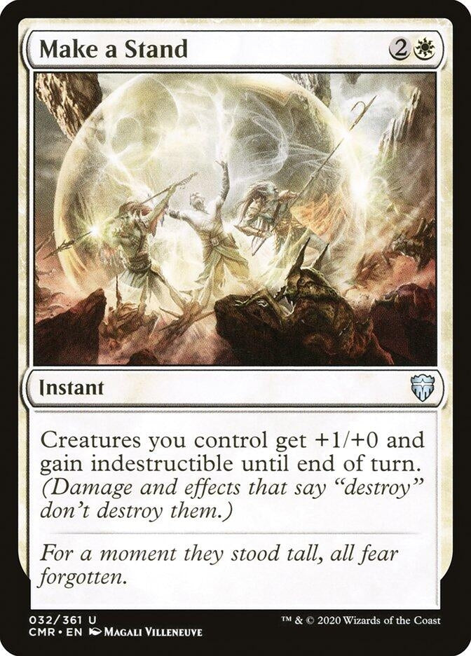 Make a Stand (32) [CMR] - MTG Single
