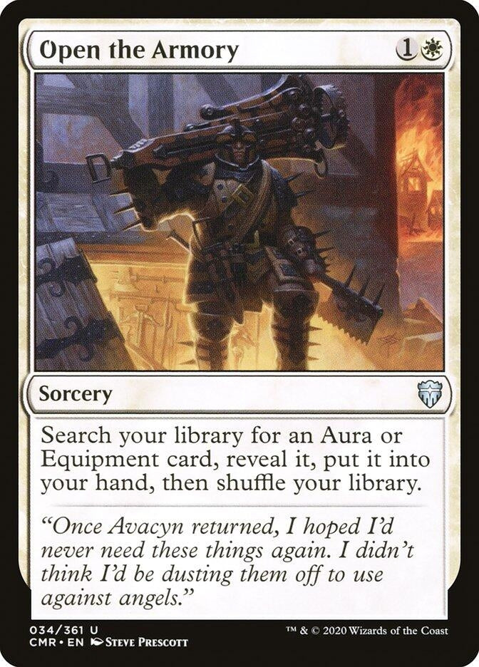 Open the Armory (34) [CMR] - MTG Single