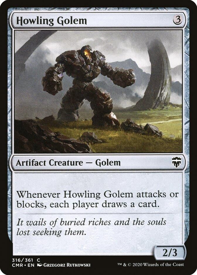 Howling Golem (316) [CMR] - MTG Single