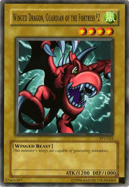 Winged Dragon Guardian of the Fortress #2 (1022) - YuGiOh Single