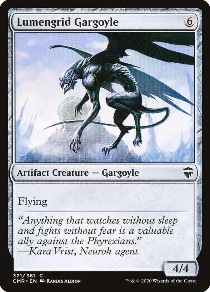 Lumengrid Gargoyle (321) [CMR] - MTG Single