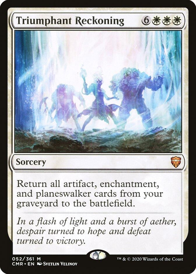 Triumphant Reckoning (52) [CMR] - MTG Single