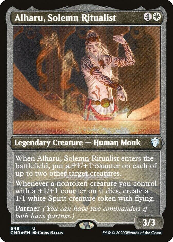 Alharu Solemn Ritualist (Foil Etched) (548) [CMR] - MTG Single