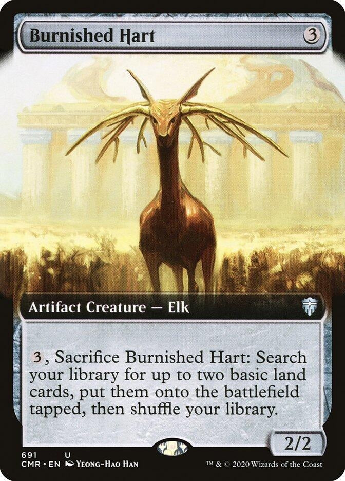 Burnished Hart (Extended Art) (691) [CMR] - MTG Single
