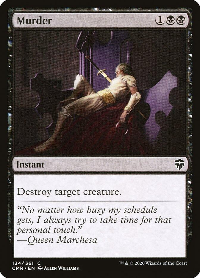 Murder (134) [CMR] - MTG Single