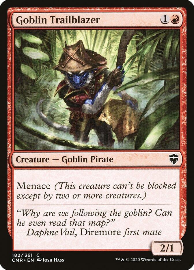 Goblin Trailblazer (182) [CMR] - MTG Single