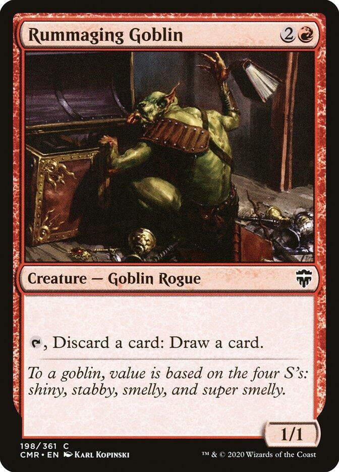 Rummaging Goblin (198) [CMR] - MTG Single