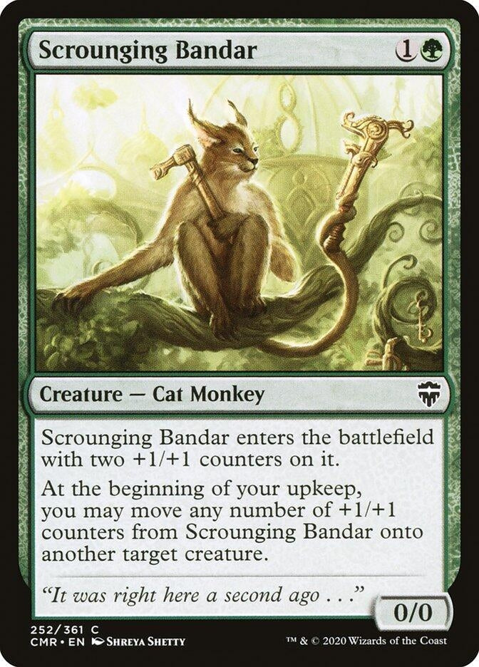 Scrounging Bandar (252) [CMR] - MTG Single