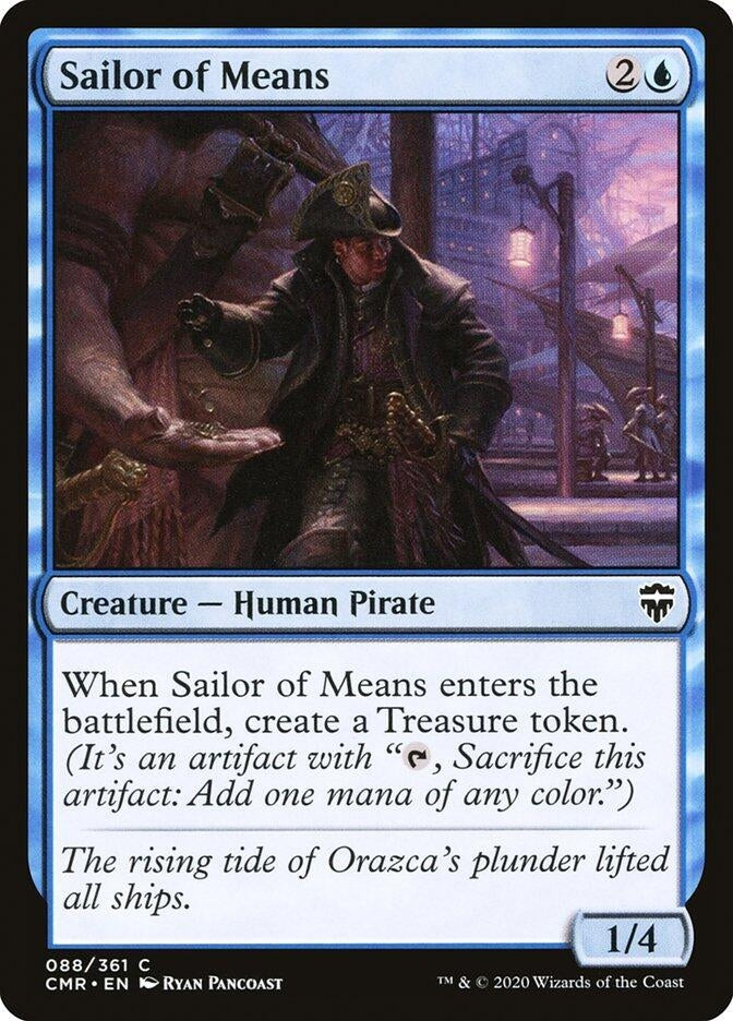 Sailor of Means (88) [CMR] - MTG Single