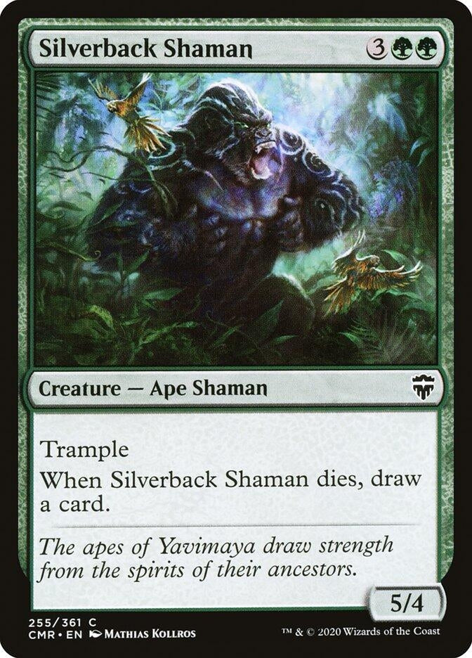 Silverback Shaman (255) [CMR] - MTG Single