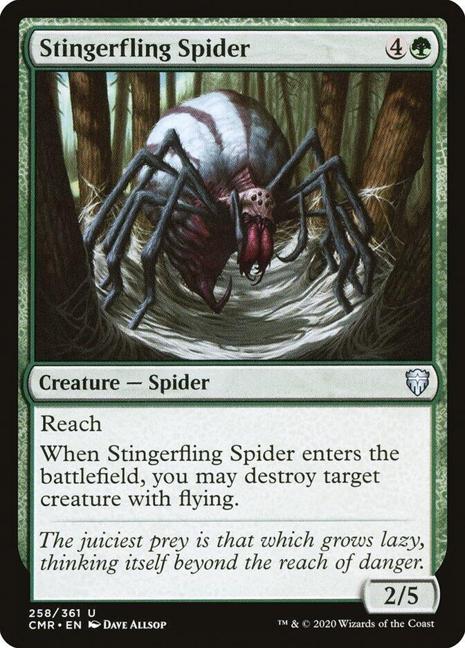Stingerfling Spider (258) [CMR] - MTG Single