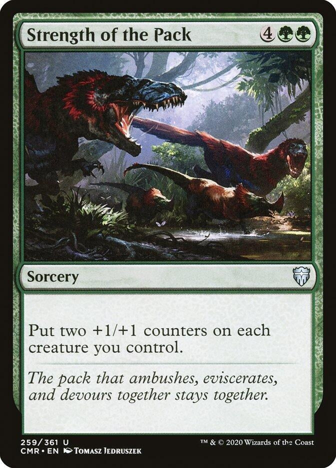 Strength of the Pack (259) [CMR] - MTG Single