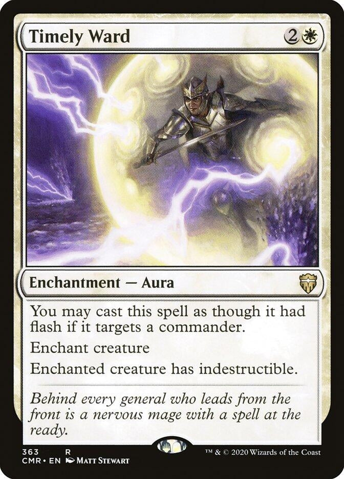 Timely Ward (363) [CMR] - MTG Single