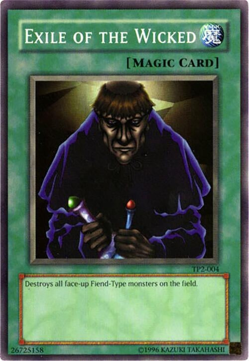 Exile of the Wicked (2004) - YuGiOh Single