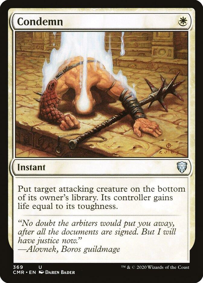 Condemn (369) [CMR] - MTG Single