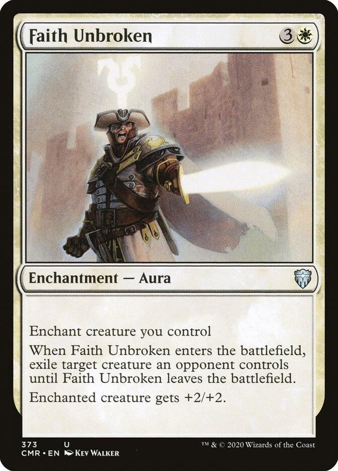 Faith Unbroken (373) [CMR] - MTG Single