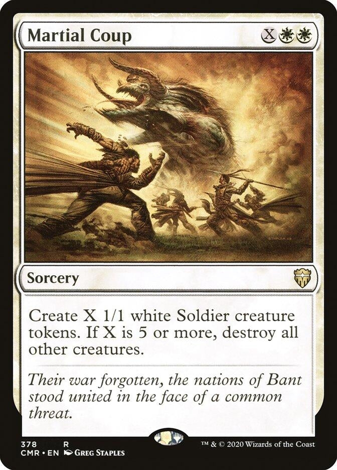 Martial Coup (378) [CMR] - MTG Single