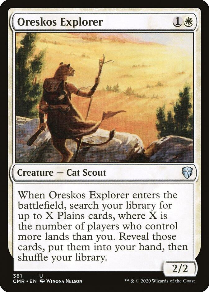 Oreskos Explorer (381) [CMR] - MTG Single