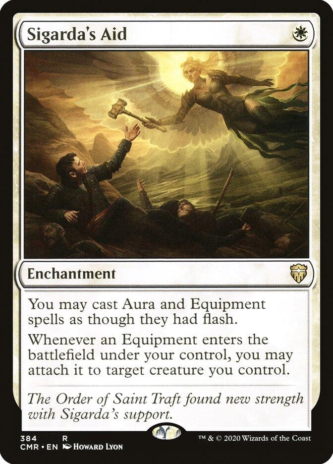 Sigarda’s Aid (384) [CMR] - MTG Single