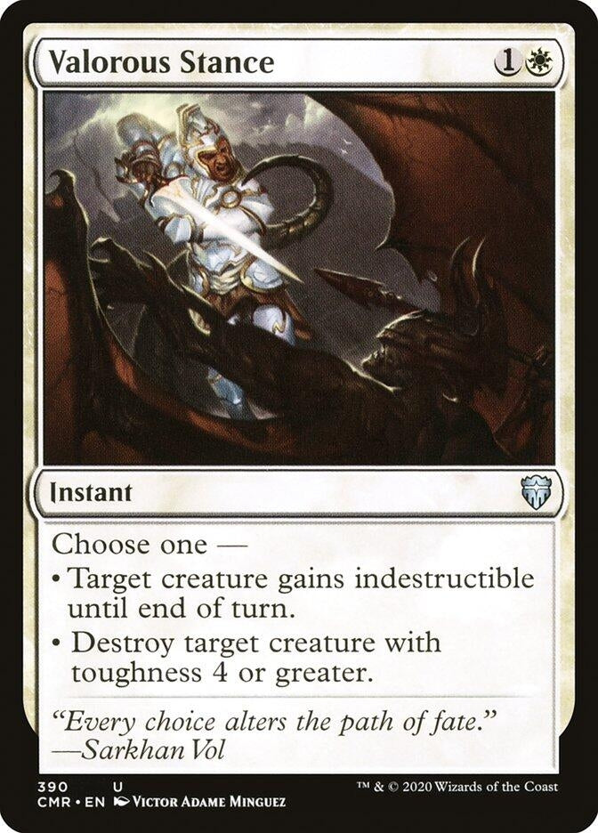 Valorous Stance (390) [CMR] - MTG Single
