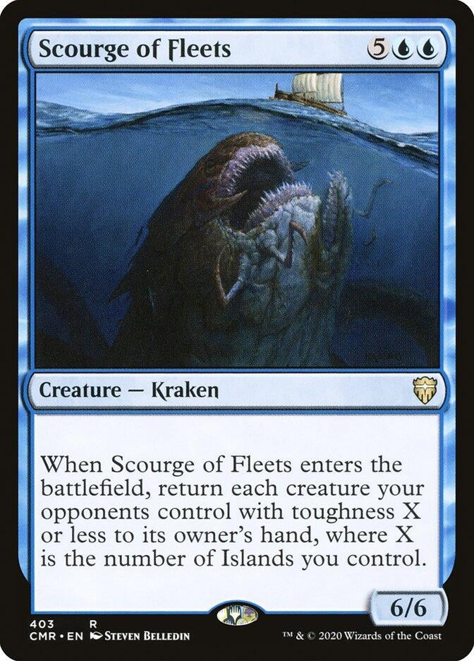 Scourge of Fleets (403) [CMR] - MTG Single