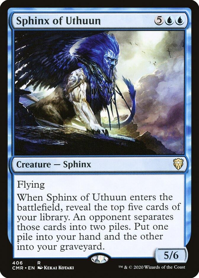 Sphinx of Uthuun (406) [CMR] - MTG Single