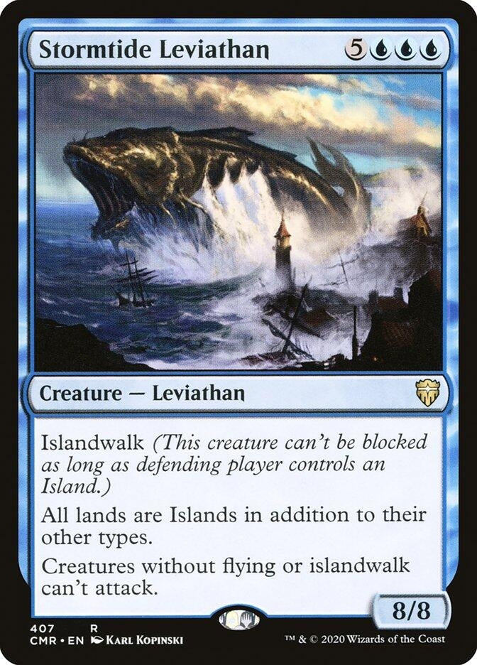 Stormtide Leviathan (407) [CMR] - MTG Single