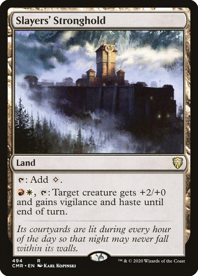 Slayers’ Stronghold (494) [CMR] - MTG Single
