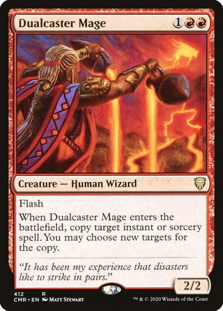 Dualcaster Mage (412) [CMR] - MTG Single