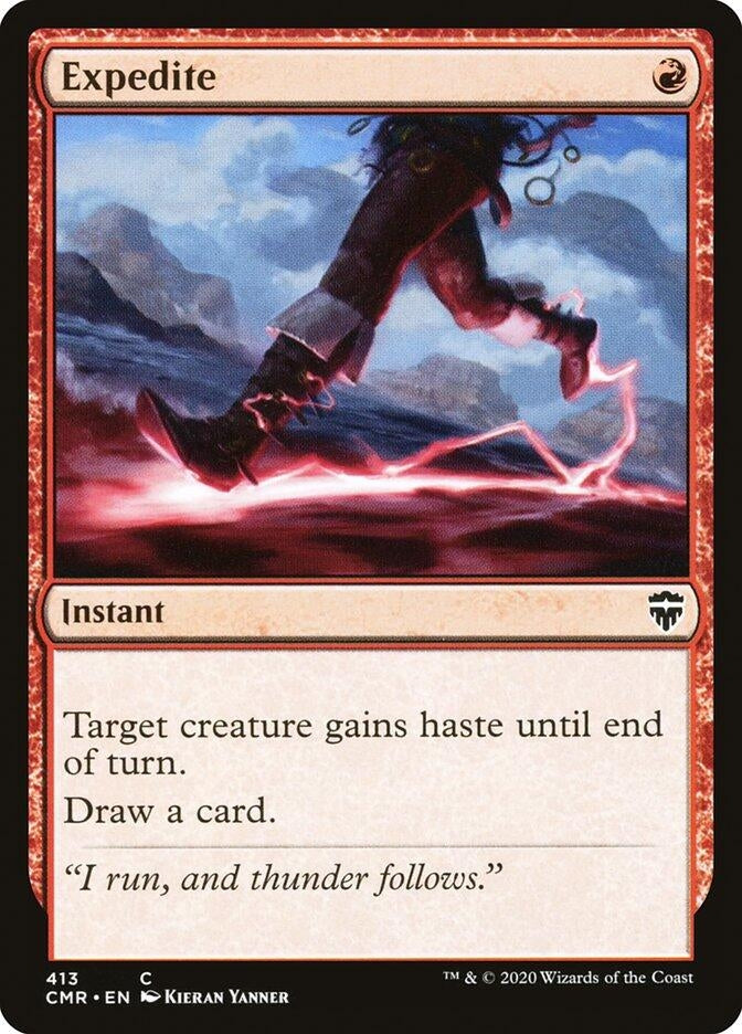 Expedite (413) [CMR] - MTG Single