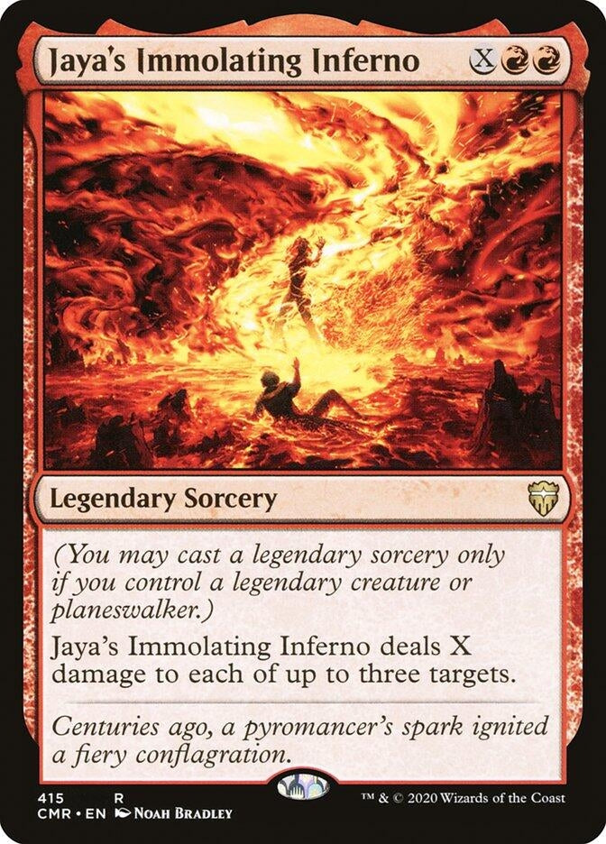 Jaya’s Immolating Inferno (415) [CMR] - MTG Single