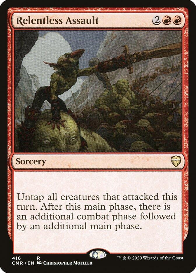 Relentless Assault (416) [CMR] - MTG Single