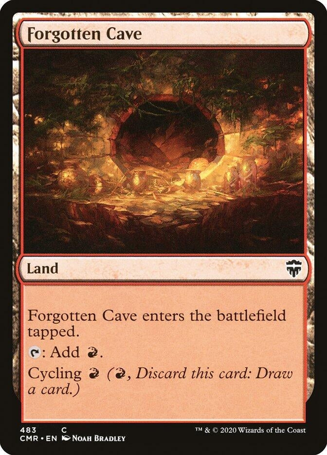 Forgotten Cave (483) [CMR] - MTG Single