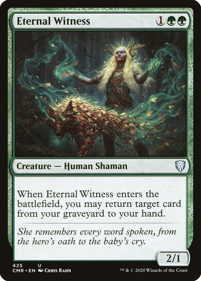 Eternal Witness (425) [CMR] - MTG Single