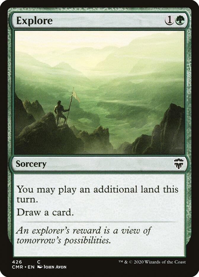 Explore (426) [CMR] - MTG Single