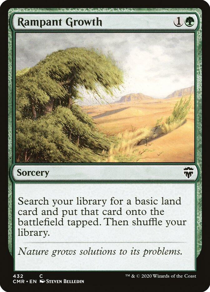 Rampant Growth (432) [CMR] - MTG Single