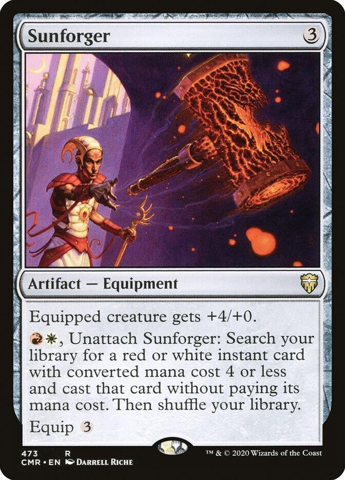 Sunforger (473) [CMR] - MTG Single