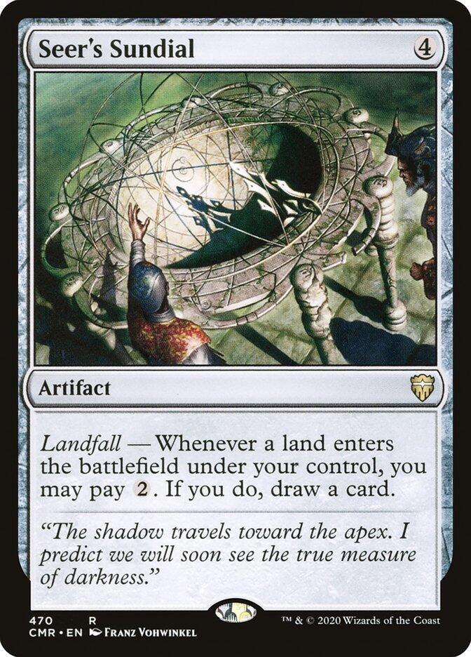 Seer’s Sundial (470) [CMR] - MTG Single