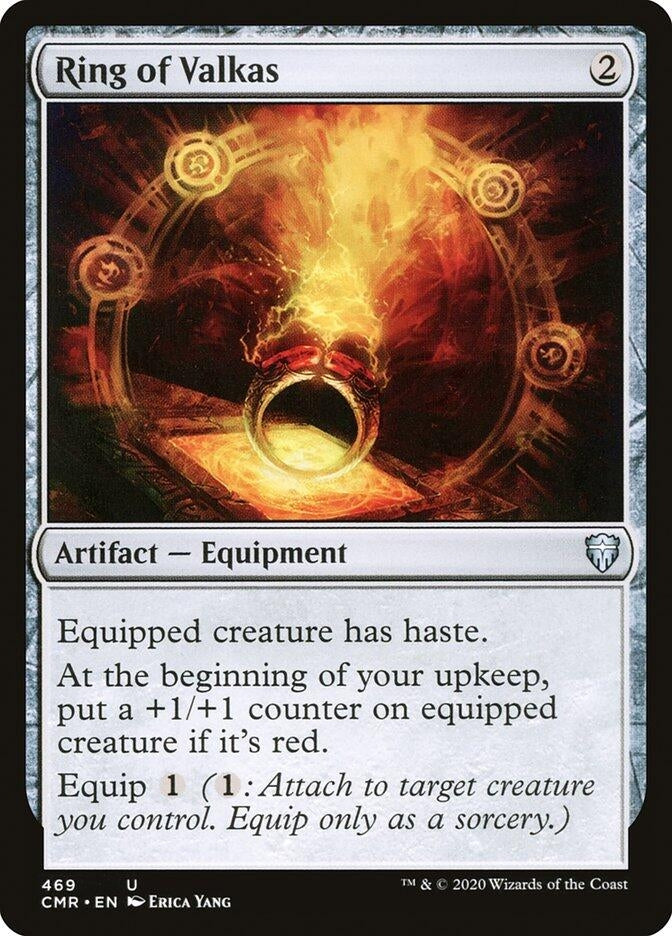 Ring of Valkas (469) [CMR] - MTG Single