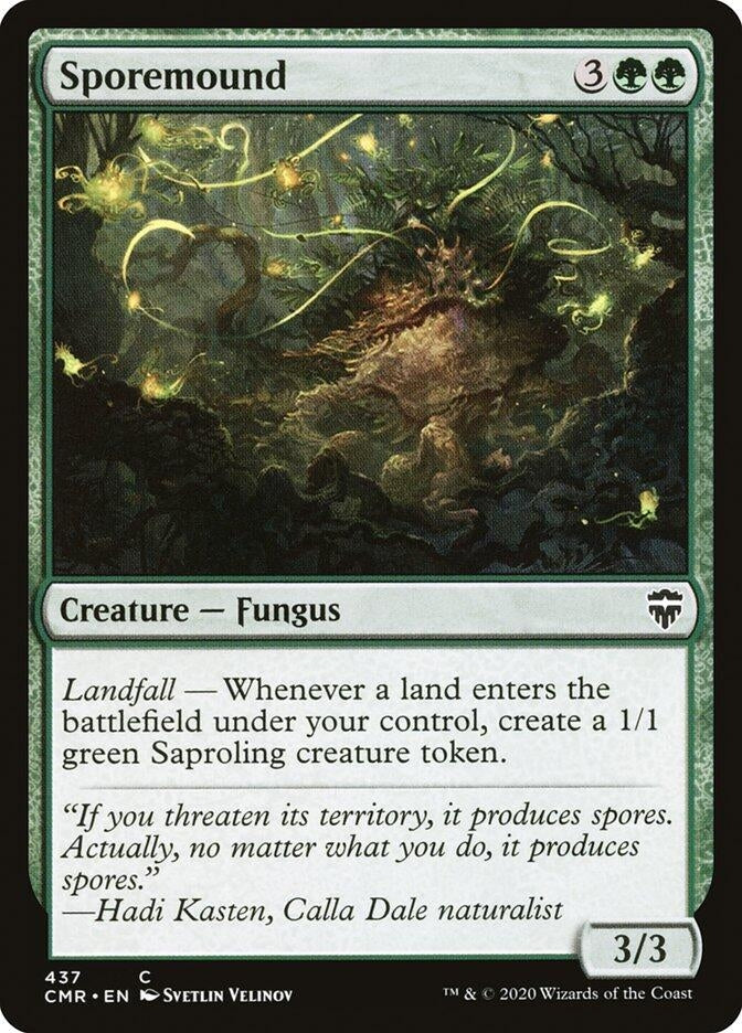 Sporemound (437) [CMR] - MTG Single