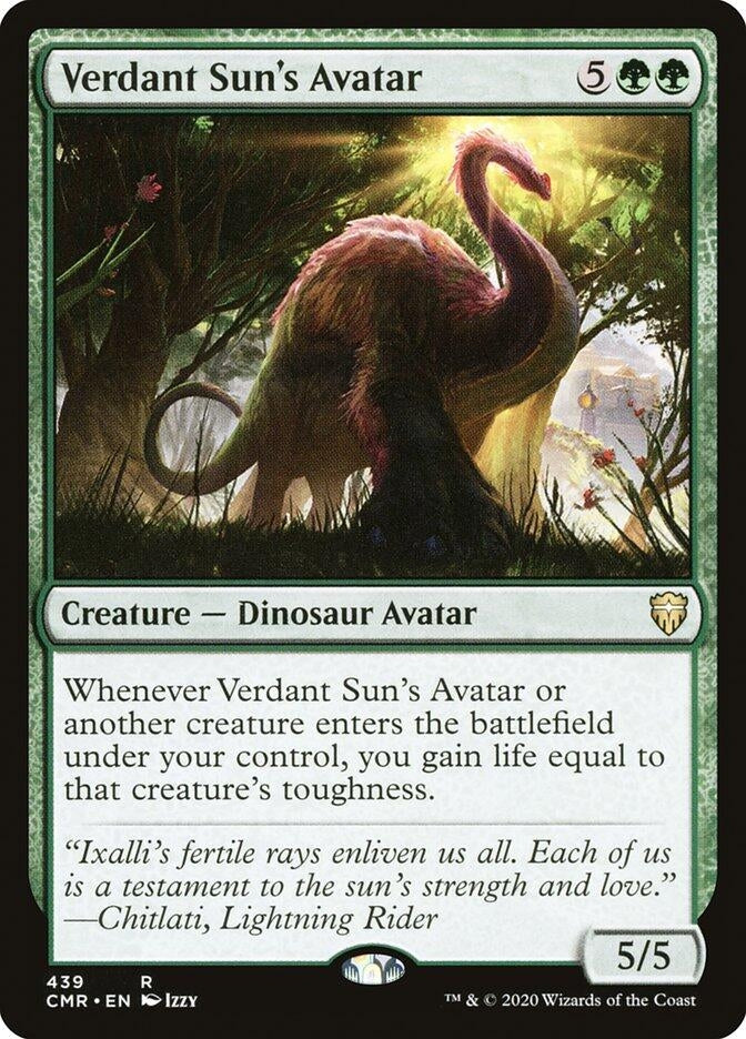Verdant Sun’s Avatar (439) [CMR] - MTG Single