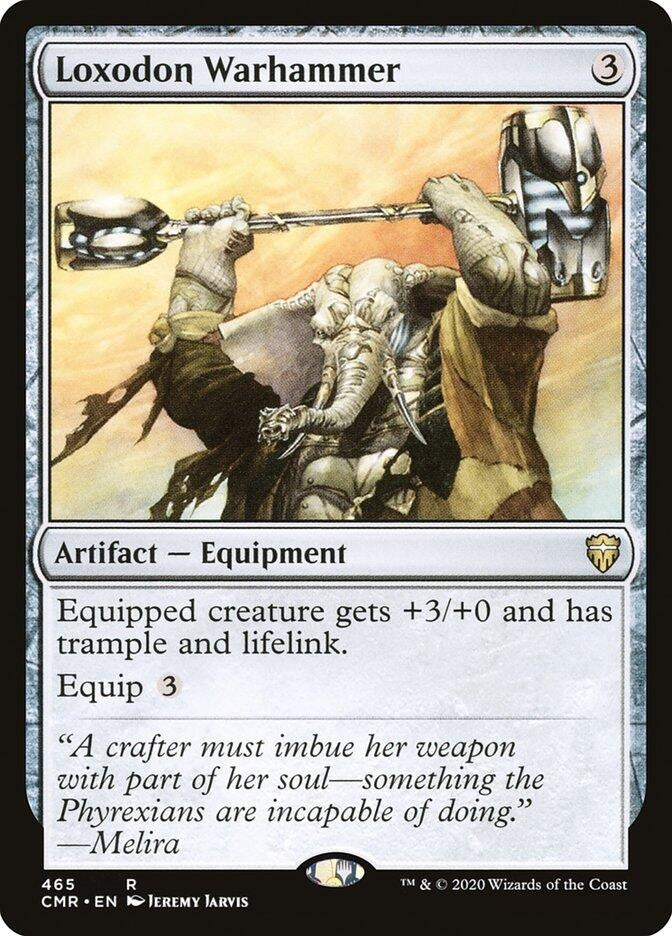 Loxodon Warhammer (465) [CMR] - MTG Single