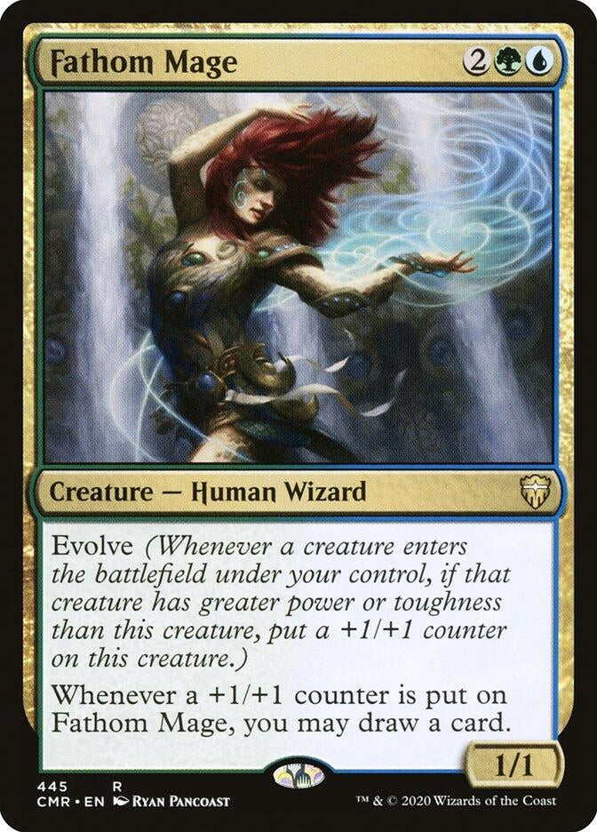 Fathom Mage (445) [CMR] - MTG Single