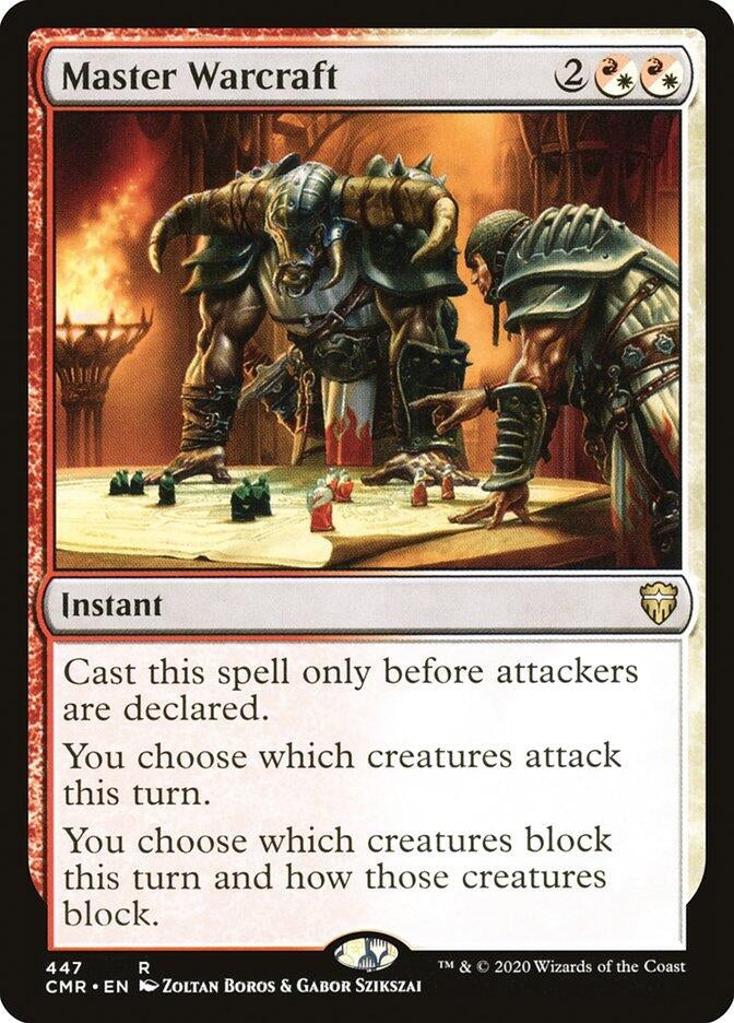 Master Warcraft (447) [CMR] - MTG Single